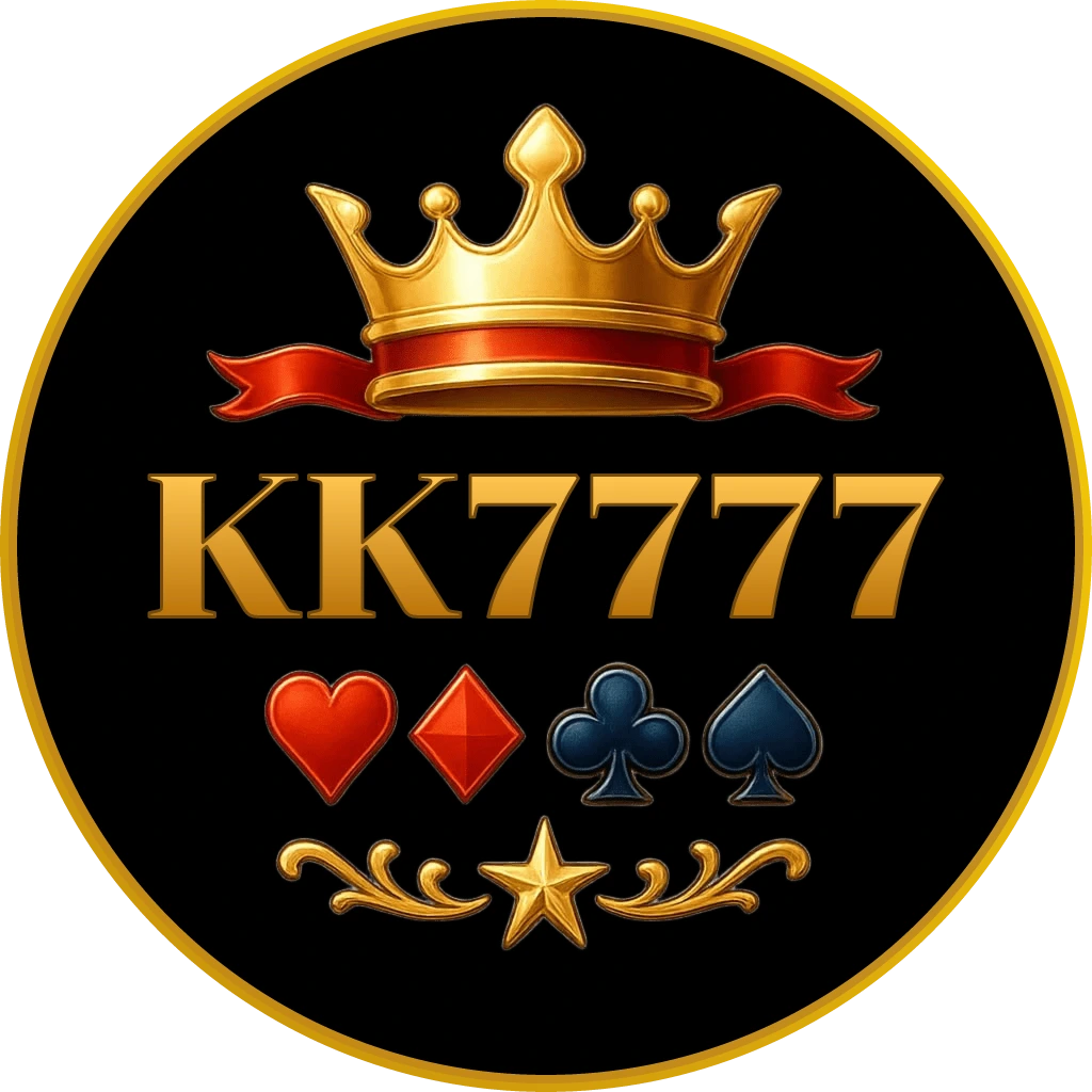 A glamorous woman in a golden evening dress standing at the center of a roulette wheel surrounded by floating casino chips and cards representing the luxurious KK7777 online casino experience for players in Bangladesh